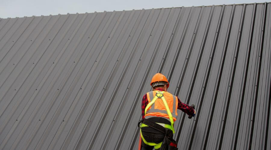Professional metal roof installation services in Ellwood City, PA